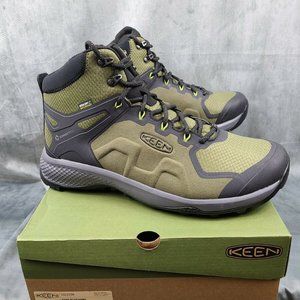 Keen Explore Mid Waterproof Dark Olive Army Boots